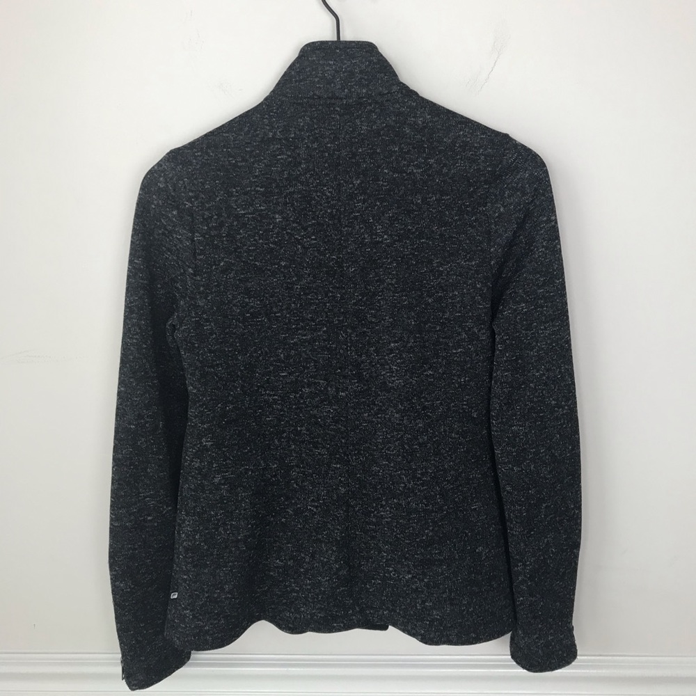 Fabletics Calypso Jacket Tweed Asymmetrical Zip Xs - image 5